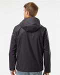 Columbia 212480 Men's Watertight II Rain Jacket - Black - model back