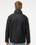 Columbia 212476 Men's Glennaker Lake II Rain Jacket - Black - model back