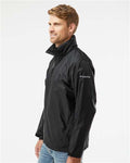 Columbia 212476 Men's Glennaker Lake II Rain Jacket - Black - model side