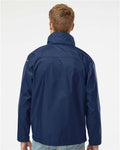 Columbia 212476 Men's Glennaker Lake II Rain Jacket - Collegiate Navy - model back