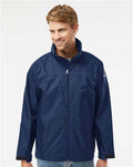 Columbia 212476 Men's Glennaker Lake II Rain Jacket - Collegiate Navy - model front