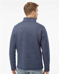 Columbia 212487 Men's Great Hart Mountain III Half-Zip Pullover - Collegiate Navy - model back