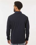 Columbia 212469 Men's Klamath Range II Half-Zip Pullover - Black - model back