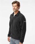 Columbia 212478 Men's Steens Mountain Full Zip 2.0 Jacket - Black - model side