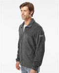 Columbia 212478 Men's Steens Mountain Full Zip 2.0 Jacket - Charcoal Heather - model side