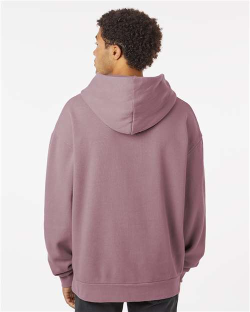 Independent Trading Co. IND280SL Unisex Avenue Midweight Hooded Sweatshirt - Orchid - model back
