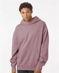 Independent Trading Co. IND280SL Unisex Avenue Midweight Hooded Sweatshirt - Orchid - model front