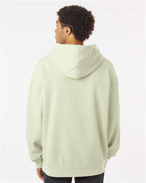 Independent Trading Co. IND280SL Unisex Avenue Midweight Hooded Sweatshirt - Honey Dew - model back