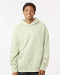 Independent Trading Co. IND280SL Unisex Avenue Midweight Hooded Sweatshirt - Honey Dew - model front