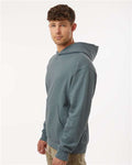 Independent Trading Co. IND280SL Unisex Avenue Midweight Hooded Sweatshirt - Blue Magic - model side