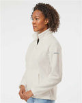 Columbia 212470 Women’s Benton Springs Fleece Full-Zip Jacket - Chalk - model side