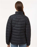 Columbia 212490 Women's Powder Lite II Full Zip Jacket - Black - model back
