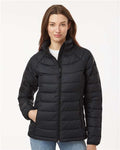 Columbia 212490 Women's Powder Lite II Full Zip Jacket - Black - model front