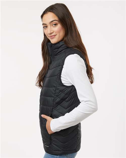Columbia 212492 Women's Powder Lite Vest - Black - model side