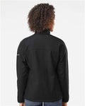 Columbia 212493 Women’s Kruser Ridge Soft Shell Jacket - Black - model back