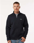 Columbia 209574 Men's Alto Pass Fleece Full-Zip Jacket - Black - model front