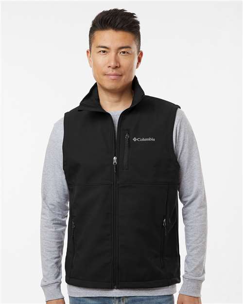 Columbia 209047 Ascender II Soft Shell Vest - Black - model front