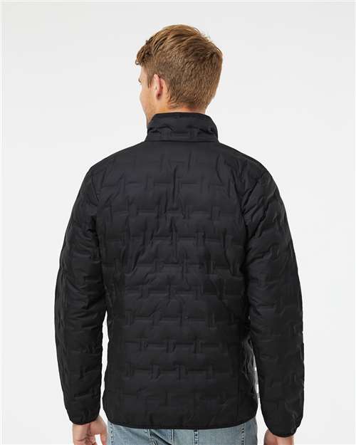 Columbia 208624 Men's Delta Ridge II Down Jacket - Black - model back