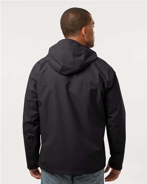 Columbia 208934 Men's Hikebound II Jacket - Black - model back