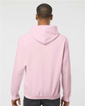 Tultex 320 Unisex Fleece Hooded Sweatshirt - Light Pink - model back