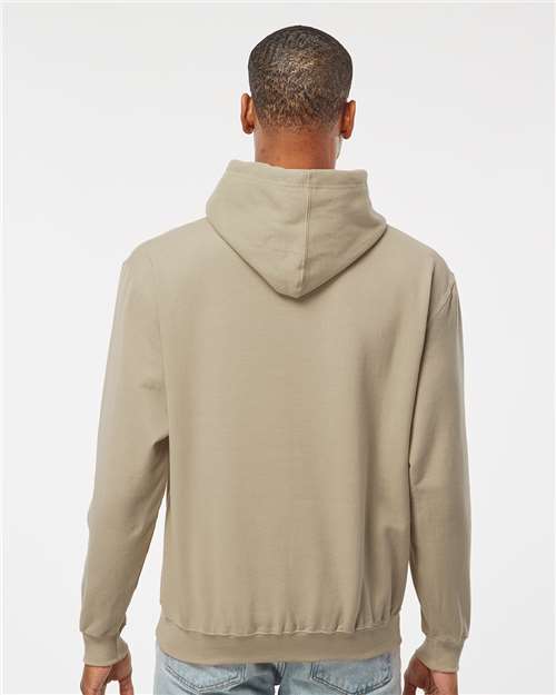 Tultex 320 Unisex Fleece Hooded Sweatshirt - Sand - model back