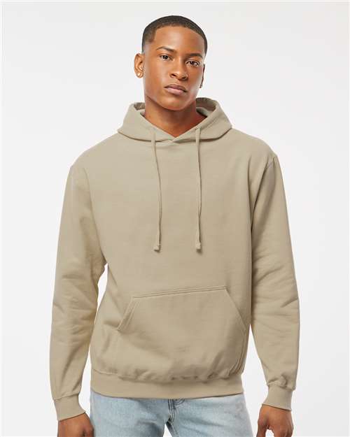 Tultex 320 Unisex Fleece Hooded Sweatshirt - Sand - model front