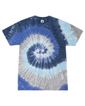 Colortone 1000 Unisex Multi-Color Tie-Dyed T-Shirt - Moonbeam - front