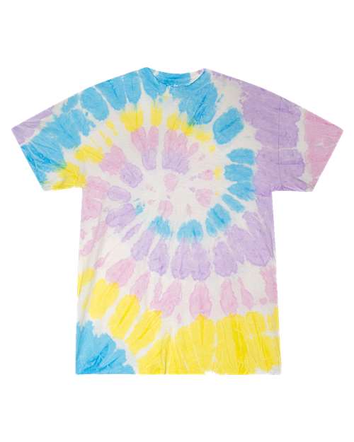 Colortone 1000 Unisex Multi-Color Tie-Dyed T-Shirt - Gummy Bear - front