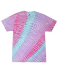 Colortone 1000 Unisex Multi-Color Tie-Dyed T-Shirt - Blossom - front