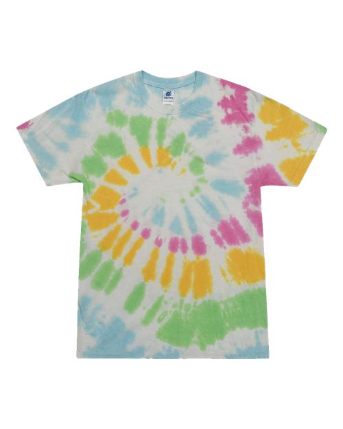 Colortone 1000Y Youth Multi-Color Tie-Dyed T-Shirt - Yosemite - front