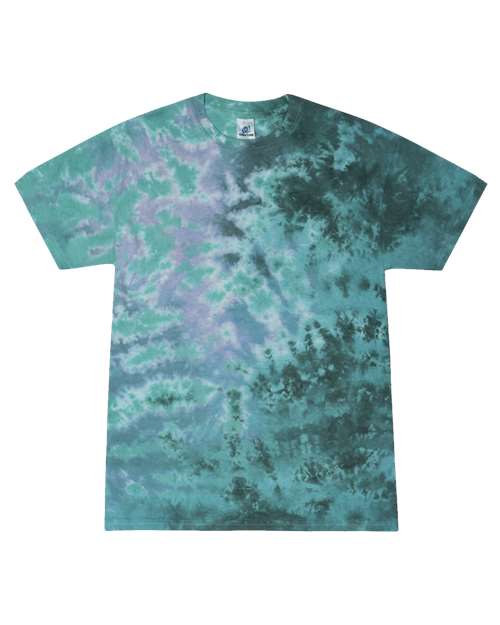 Colortone 1000Y Youth Multi-Color Tie-Dyed T-Shirt - Zero G - front