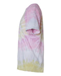 Colortone 1000Y Youth Multi-Color Tie-Dyed T-Shirt - Desert Rose - side