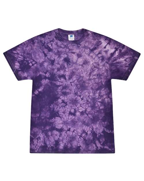 Colortone 1390 Unisex Crystal Wash T-Shirt - Crystal Purple - front