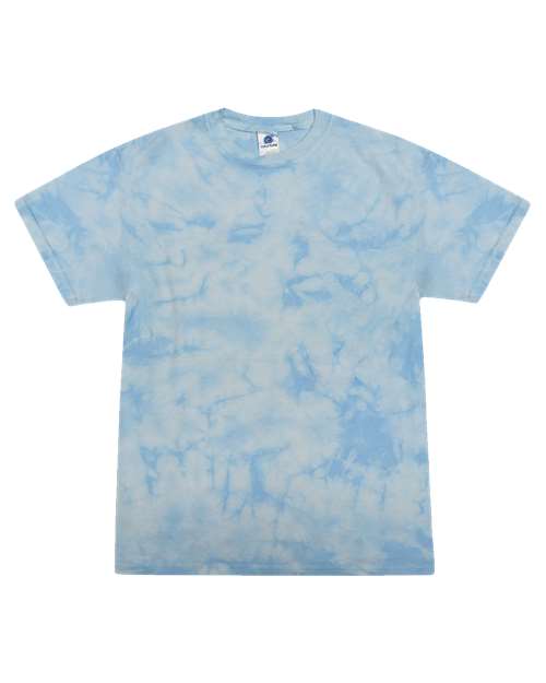 Colortone 1390 Unisex Crystal Wash T-Shirt - Crystal Carolina Blue - front