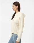 Independent Trading Co. PRM2600 Women's California Wave Wash Sunday Hooded Sweatshirt - Bone - model side