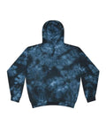 Colortone 8790 Unisex Crystal Wash Hooded Sweatshirt - Crystal Navy - front