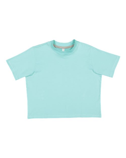 LAT 3518 Women's Boxy Tee - Chill - front