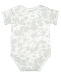 Rabbit Skins 4424 Infant Fine Jersey Bodysuit - Haze Tie Dye - back