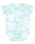 Rabbit Skins 4424 Infant Fine Jersey Bodysuit - Island Tie Dye - front