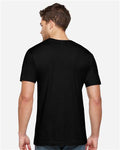 LAT 6901ECO Unisex Eco Jersey Tee - Black - model back