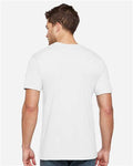 LAT 6901ECO Unisex Eco Jersey Tee - White - model back
