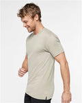 LAT 6904 Unisex Bamboo Tee - Hazel - model side