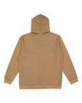 LAT 6927 Unisex Full-Zip Hoodie Sweatshirt - Coyote Brown - back
