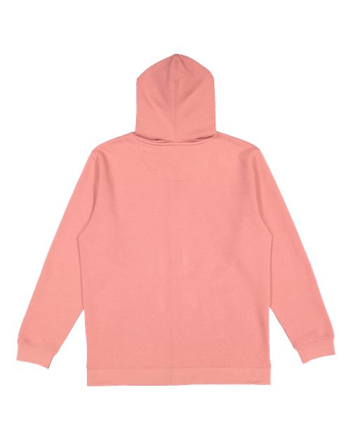 LAT 6927 Unisex Full-Zip Hoodie Sweatshirt - Mauvelous - back