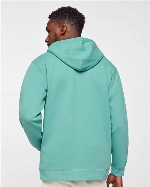 LAT 6927 Unisex Full-Zip Hoodie Sweatshirt - Saltwater - model back