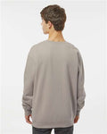 Independent Trading Co. IND3000 Unisex Heavyweight Crewneck Sweatshirt - Cement - model back