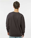 Independent Trading Co. IND3000 Unisex Heavyweight Crewneck Sweatshirt - Asphalt - model back