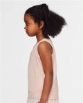 Rabbit Skins 3323 Toddler Fine Jersey Tank - Blush - model side
