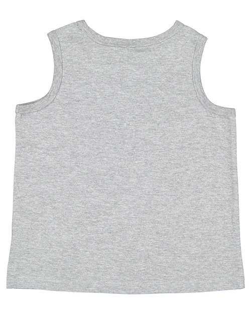 Rabbit Skins 3323 Toddler Fine Jersey Tank - Heather - back