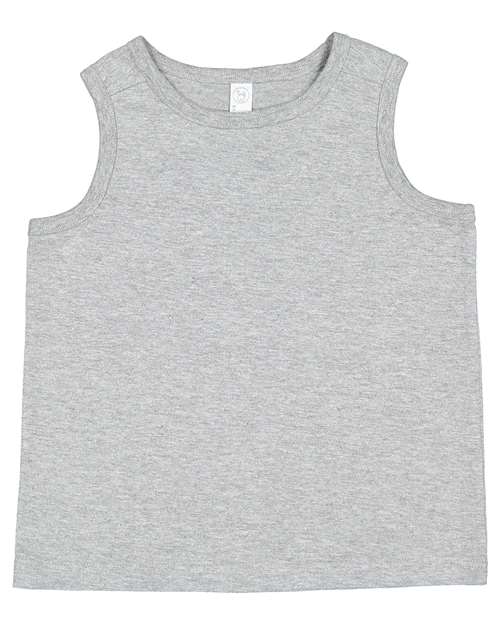 Rabbit Skins 3323 Toddler Fine Jersey Tank - Heather - front